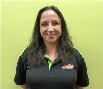 Angela in SERVPRO Uniform